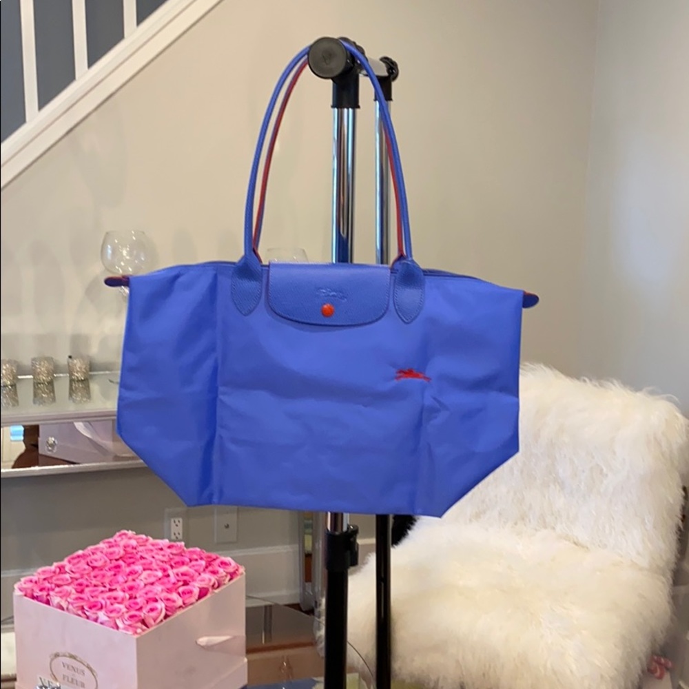 Longchamp Le Pilage club foldable nylon satchel